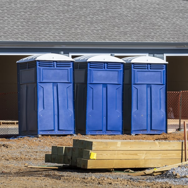 are there different sizes of portable toilets available for rent in Orchard